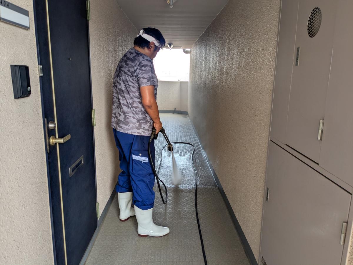 機械洗浄