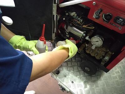 高圧洗浄機　メンテナンス