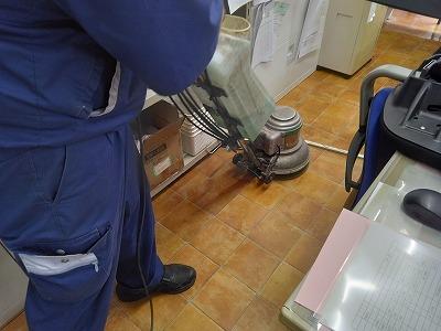 お取引先　某事務所内　機械洗浄