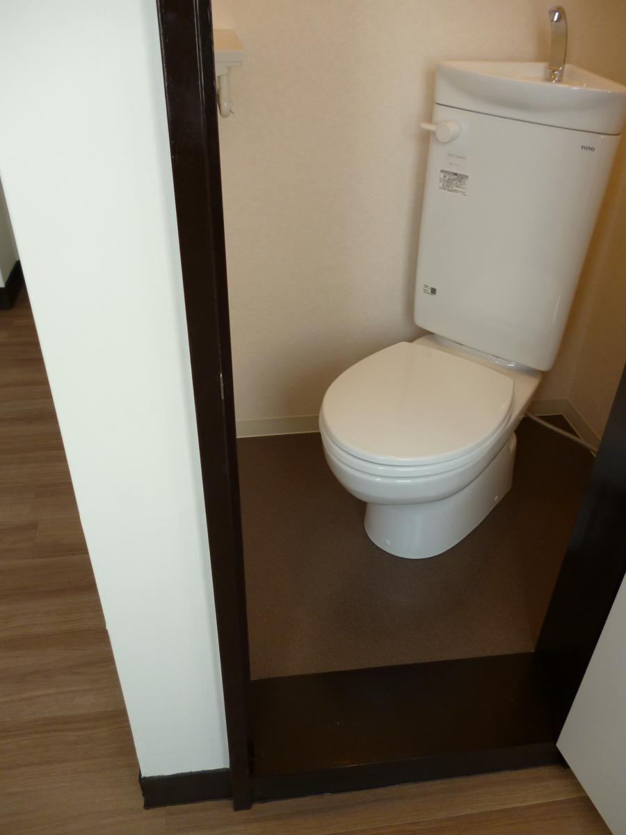 完成　洋式トイレ